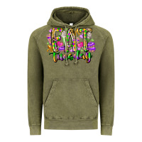 Vintage Olive fat tuesday Vintage Hoodie - RacoonDesign