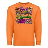 Carrot thick thighs and spooky vibes Premium Sweatshirt - BundleAndBundleShop