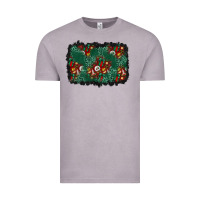 Vintage Zinc christmas gift box and leopard background Vintage Tee - BundleAndBundleShop