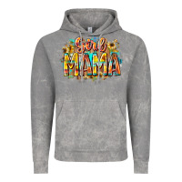 Cloud Rock girl mama Vintage Hoodie - RacoonDesign