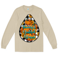 Mushroom Thankful Grateful Blessed Long Sleeve Tee - LillyAllenDesigns