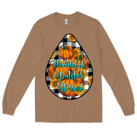 Toasted Coconut Thankful Grateful Blessed Long Sleeve Tee - LillyAllenDesigns
