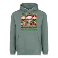 Sage When Your Dead Inside But It's Christmas Heavyweight Hoodie - BundleAndBundleShop