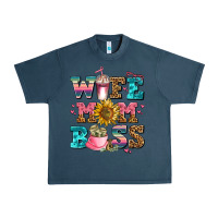Midnight Navy wife mom boss Urban Heavy Tee - AdoDesignShop