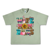 Oil Green wife mom boss Urban Heavy Tee - AdoDesignShop
