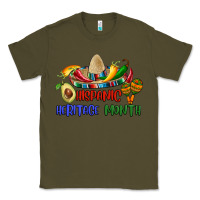Army Green hispanic heritage month Classic Tee - BundleAndBundleShop
