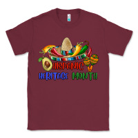Burgundy hispanic heritage month Classic Tee - BundleAndBundleShop