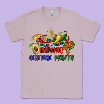 Hispanic Heritage Month Classic Tee Designed By Bundleandbundleshop