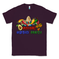 Plum hispanic heritage month Classic Tee - BundleAndBundleShop