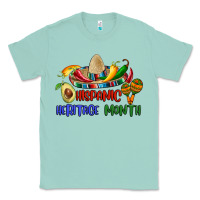 Seafoam hispanic heritage month Classic Tee - BundleAndBundleShop