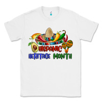 White hispanic heritage month Classic Tee - BundleAndBundleShop