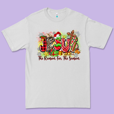Jesus The Reason For The Season Premium Tee Designed By Zillion Design Studio