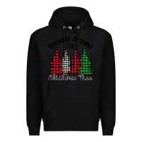 Black Rockin' Around The Christmas Tree Premium Hoodie - Bettercallsaul
