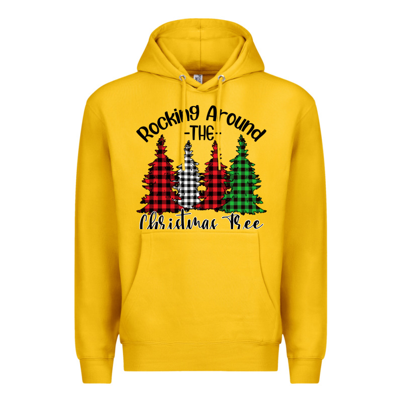 Rockin' Around The Christmas Tree Premium Hoodie by Bettercallsaul | Teevron