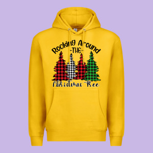 Rockin' Around The Christmas Tree Premium Hoodie Designed By Bettercallsaul