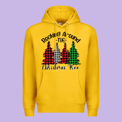 Rockin' Around The Christmas Tree Premium Hoodie Designed By Bettercallsaul