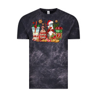 Cloud Black santa fuel coffee cups Vintage Tee - AdoDesignShop