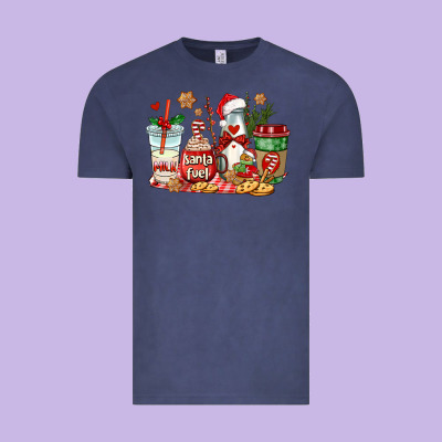 Santa Fuel Coffee Cups Vintage Tee Designed By Adodesignshop