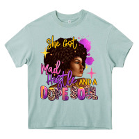 Arona She got mad hustle and a dope soul Heavy Core Tee - RanaPortraitStore