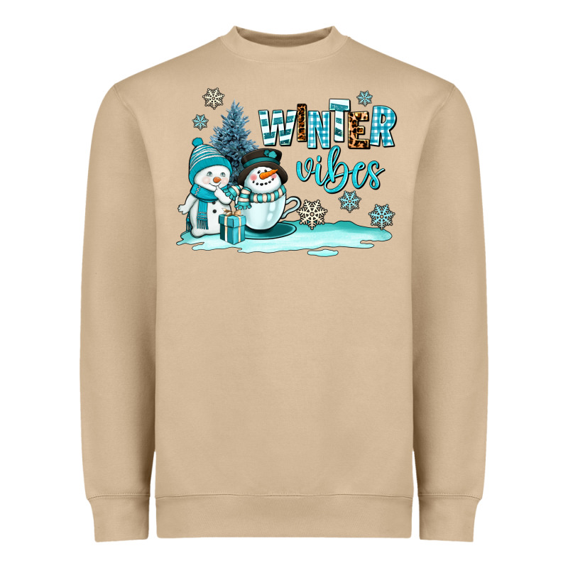 Winter Vibes Heavyweight Sweatshirt by AdoDesignShop | Teevron