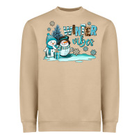 Mushroom winter vibes Heavyweight Sweatshirt - AdoDesignShop