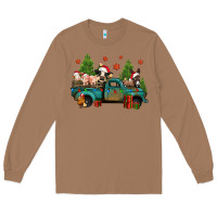 Toasted Coconut christmas farm animals truck Long Sleeve Tee - Jasminsmagicworld