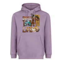 Lavender Small Town Life Heavyweight Hoodie - BundleAndBundleShop