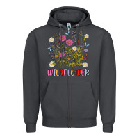 Smoke wildflower malias Zipper Hoodie - MaliasSmallBusiness