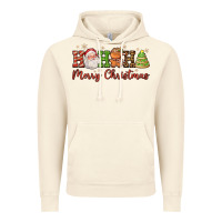 Vintage Artic hohoho merry christmas santa coffee cup tree cooki Vintage Hoodie - FaDigitalArtStudio