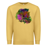 Antique Gold halloween spider web for patches Premium Sweatshirt - BundleAndBundleShop