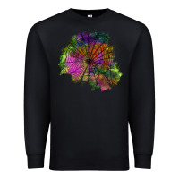Black halloween spider web for patches Premium Sweatshirt - BundleAndBundleShop