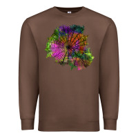 Chestnut halloween spider web for patches Premium Sweatshirt - BundleAndBundleShop