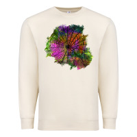 Sandshell halloween spider web for patches Premium Sweatshirt - BundleAndBundleShop
