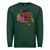 Sports Green halloween spider web for patches Premium Sweatshirt - BundleAndBundleShop