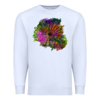 Halloween Spider Web For Patches Premium Sweatshirt | Teevron