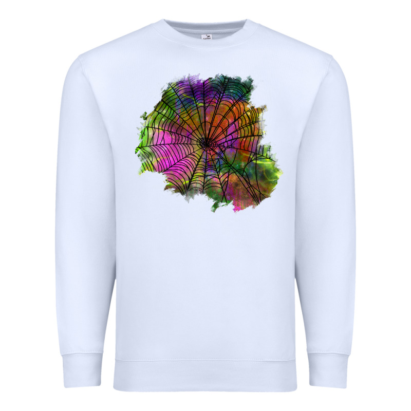 Halloween Spider Web For Patches Premium Sweatshirt by BundleAndBundleShop | Teevron