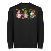 Black pink christmas gnomies Heavyweight Sweatshirt - AdoDesignShop