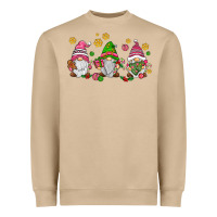 Mushroom pink christmas gnomies Heavyweight Sweatshirt - AdoDesignShop