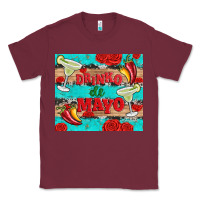 Burgundy drinko de mayo Classic Tee - Artiststas
