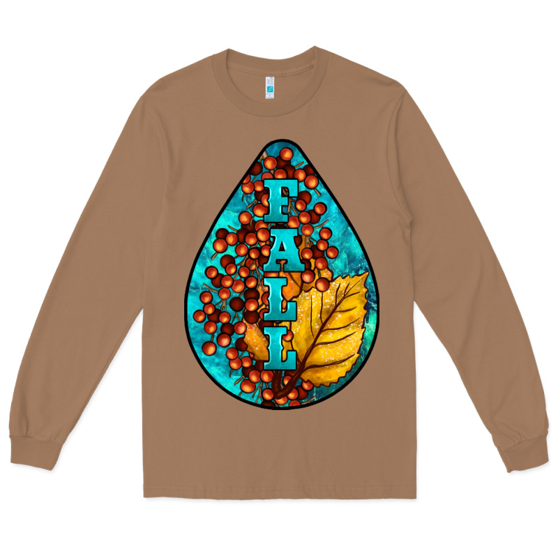 Fall Teardrop Long Sleeve Tee by LillyAllenDesigns | Teevron