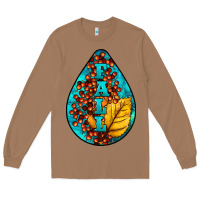 Toasted Coconut Fall Teardrop Long Sleeve Tee - LillyAllenDesigns