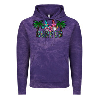 Cloud Purple summer Vintage Hoodie - CowhideDigitalArt