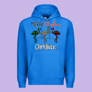 Merry Flocking Christmas Premium Hoodie Designed By Bettercallsaul