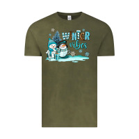 Vintage Olive winter vibes Vintage Tee - AdoDesignShop