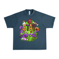 Midnight Navy stay sweet halloween Urban Heavy Tee - BundleAndBundleShop
