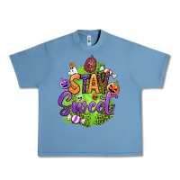Pebble Blue stay sweet halloween Urban Heavy Tee - BundleAndBundleShop