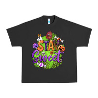 Pigment Black stay sweet halloween Urban Heavy Tee - BundleAndBundleShop