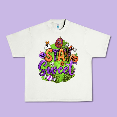 Stay Sweet Halloween Urban Heavy Tee Designed By Bundleandbundleshop