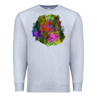 Heather Grey halloween spider web for patches Premium Sweatshirt - BundleAndBundleShop