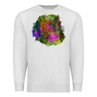 Oatmeal Heather halloween spider web for patches Premium Sweatshirt - BundleAndBundleShop